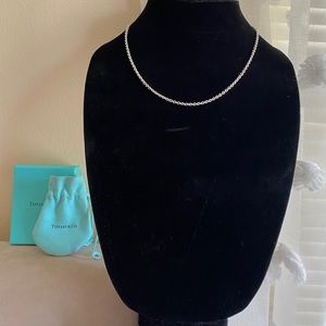 Tiffany & Co Sterling Silver Chain Necklace